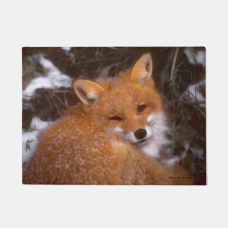 Fußmatte "roten Fox"