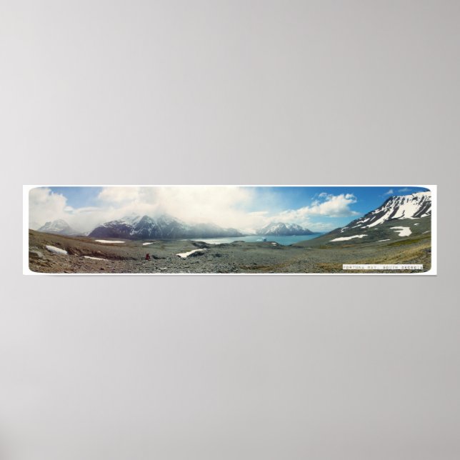 Fußpfeilerweg Poster (Vorne)