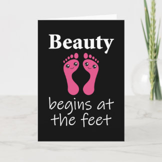 Fußpflege-Pediküre Chiropodist Nail Salon Geschenk Karte