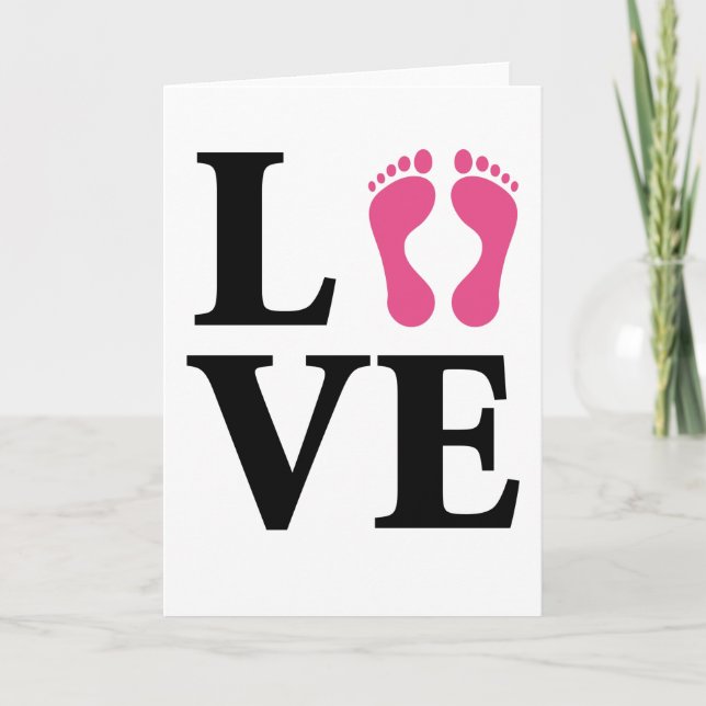 Fußpflege-Pediküre Chiropodist Nail Salon Geschenk Karte (Vorderseite)