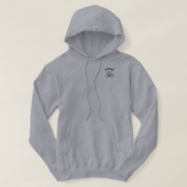 Fußpflege- und Radfahren-Hoodie Hoodie