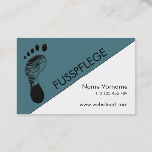 fusspflege visitenkarte