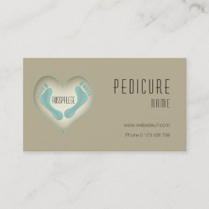 fusspflege visitenkarte