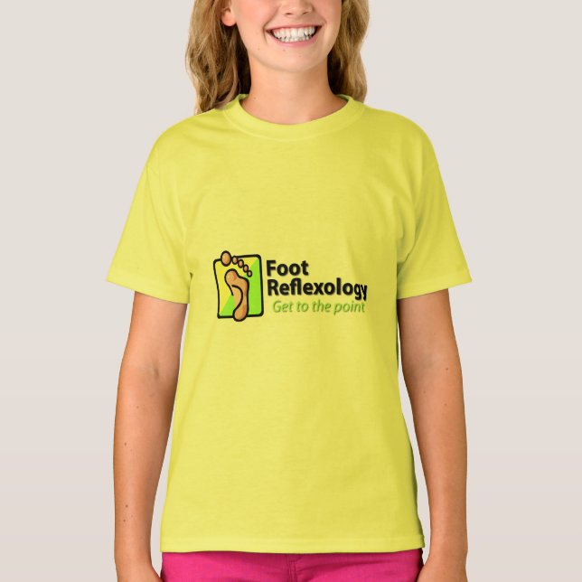 Fußreflexologie T-Shirt (Vorderseite)