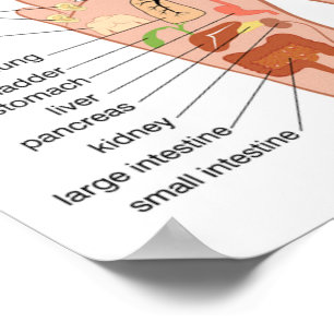 Fußreflexzonenmassage 12x10" poster