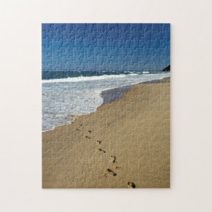 Fußspuren am Strand, Mabibi, Thongaland Puzzle