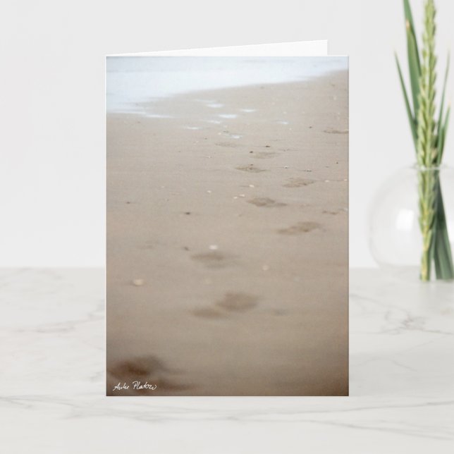 Fußspuren - Fußspuren Karte (Vorderseite)