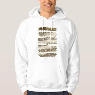 Fußspuren im Sandgebet Männer Hoodie