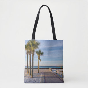 Fußweg zum Pensacola Beach Tote Bag