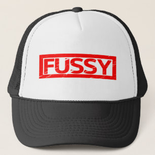 Fussy Briefmarke Truckerkappe