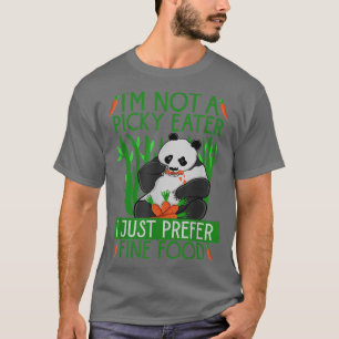 Fussy Eating Liebe Carrot Choosy Picky Eater Niedl T-Shirt