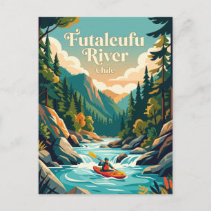 Futaleufu-Fluss Chile Postkarte