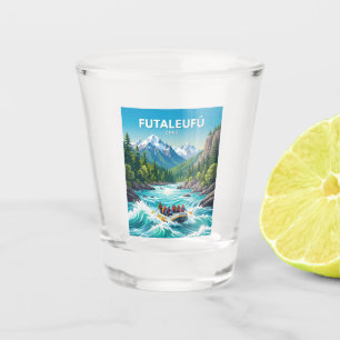 Futaleufú-Fluss Chile Schnapsglas