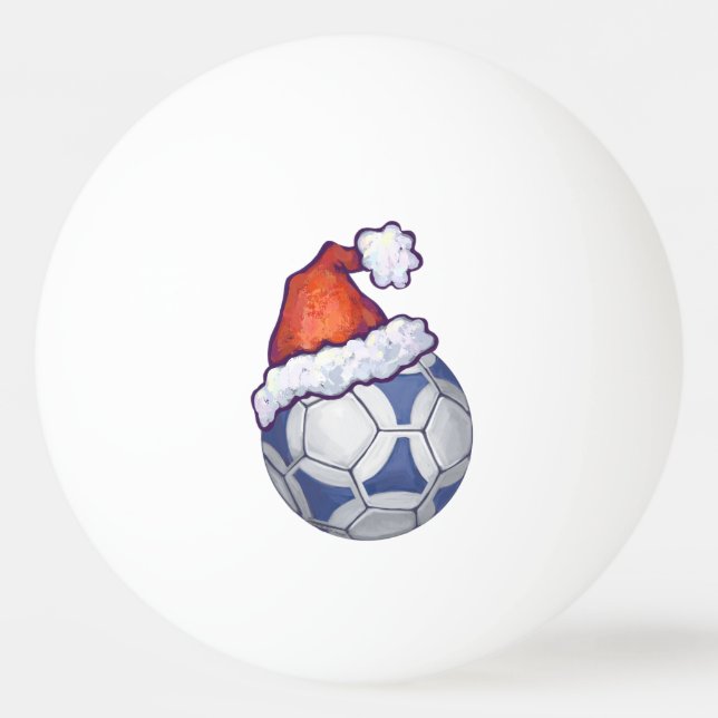 Futbal Christmas Tischtennisball (Rückseite)