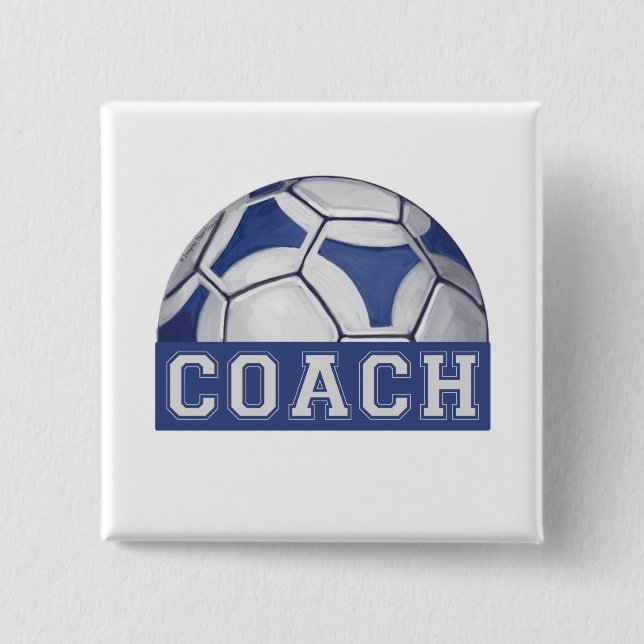 Futbal Coach Button (Vorderseite)