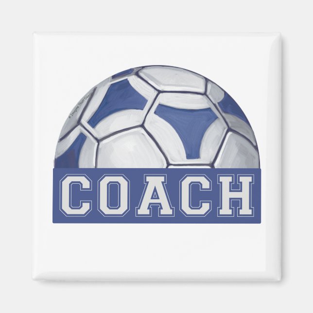 Futbal Coach Magnet (Vorne)