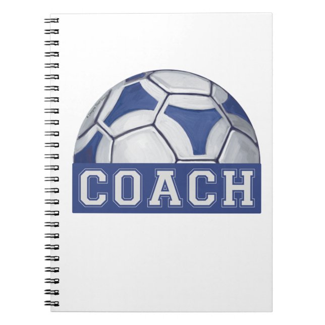 Futbal Coach Notizblock (Vorderseite)