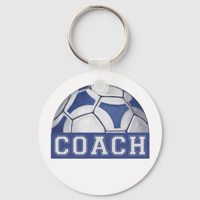 Futbal Coach Schlüsselanhänger (Vorderseite)