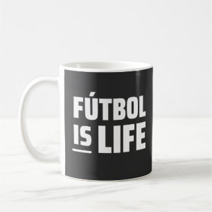 Futbol ist Leben, Fußball, Fußball, amerikanischer Kaffeetasse