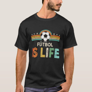 Futbol Vintag Futbol ist der Fußballfußballfußball T-Shirt
