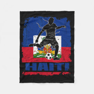 Futbulsoccer Uni Haiti Geist Fleecedecke