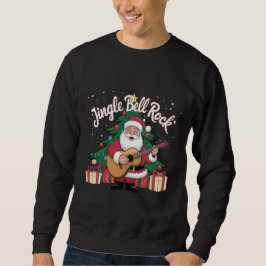 Futher Father Christmas Jingle Bell Rock Gitarre Sweatshirt