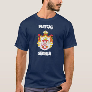 Futog, Serbien mit Wappen T-Shirt