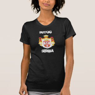 Futog, Serbien mit Wappen T-Shirt