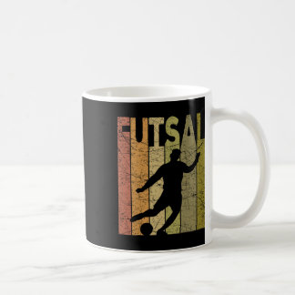 Futsal Vintage Hallenfußball Futsal Spieler Retro  Kaffeetasse