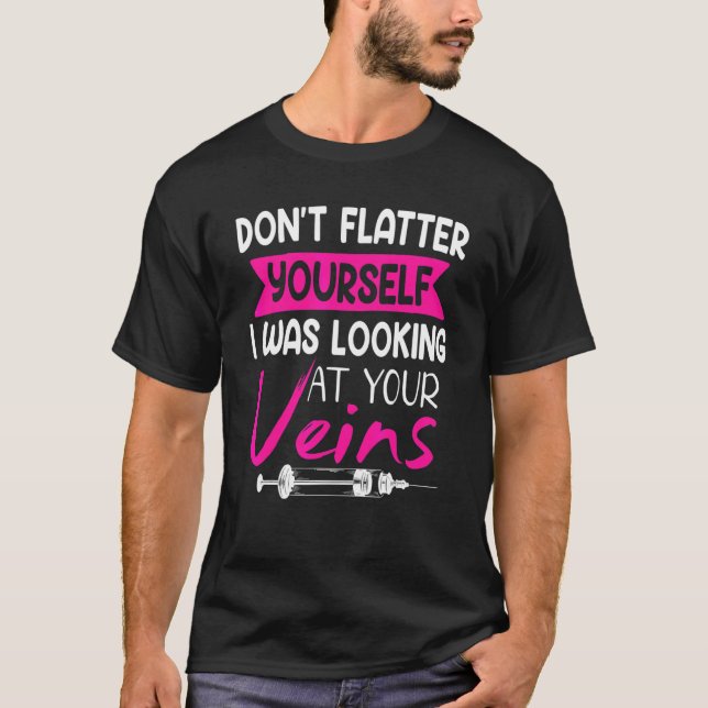 Futter dir nicht selbst Phlebotomist Phlebotomie T-Shirt (Vorderseite)