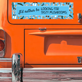 Futter Pilze Jäger Fun Fungi Funny Original Autoaufkleber