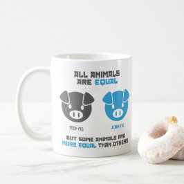 Füttere Schwein, Eichel Kaffeetasse
