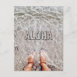 FUTTERMITTEL IN DER OZEANKARTE POSTKARTE