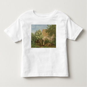 Füttern der Hühner Kleinkind T-shirt