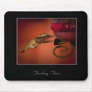 Füttern der Zeit Mousepad