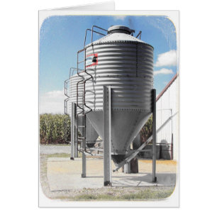 Füttern Sie Behälter mit weißer Grenze