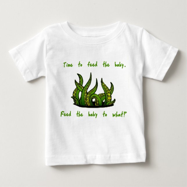 Füttern Sie das Baby Baby T-shirt (Vorderseite)