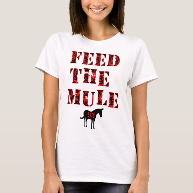 Füttern Sie das Maultier Johan Franzen T-Shirt (Vorderseite)