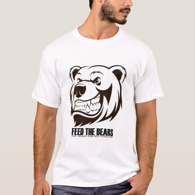 Füttern Sie den Bären T - Shirt (Vorderseite)