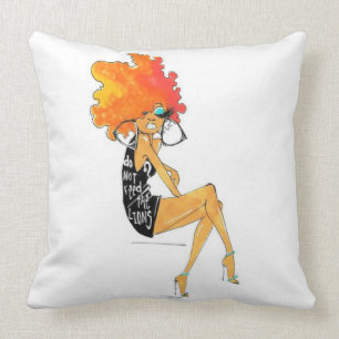 Füttern Sie den Löwen Kissen nicht