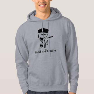 Füttern Sie die Ketten Hoodie