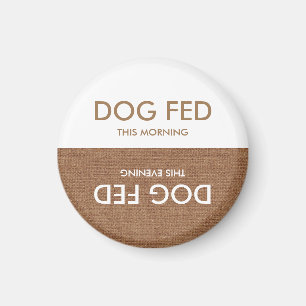 Füttern Sie diesen Hund! Ein Magnet