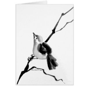 Füttern Sie mich… Füttern Sie mich, Sumi-e