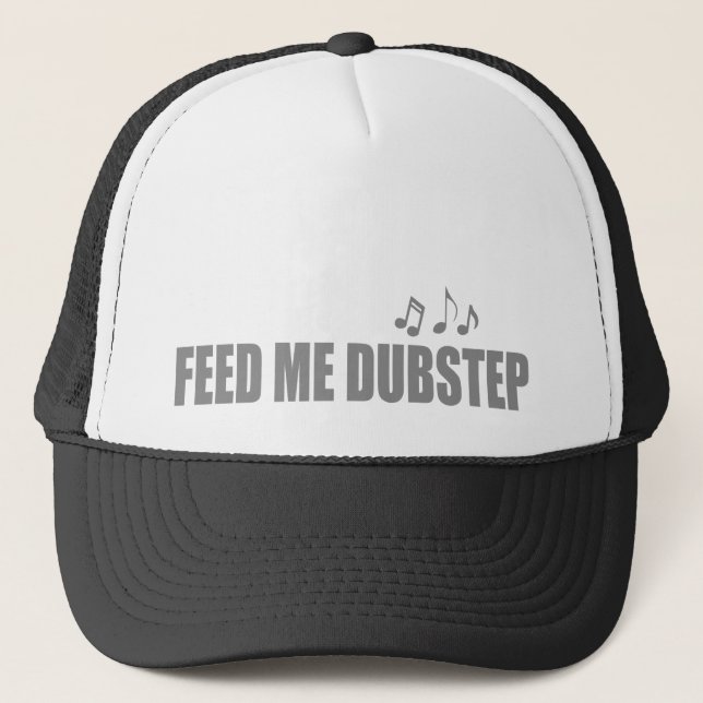 Füttern Sie mir DUBSTEP Musik Truckerkappe (Vorderseite)