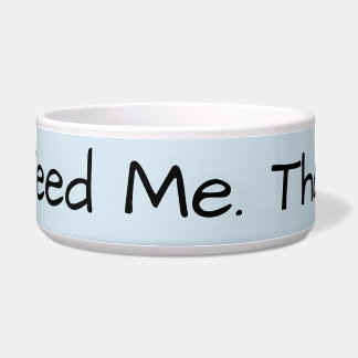 Füttern Sie mir Hundeschüssel Napf