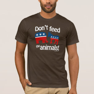 Füttern Sie nicht die Tiere T-Shirt