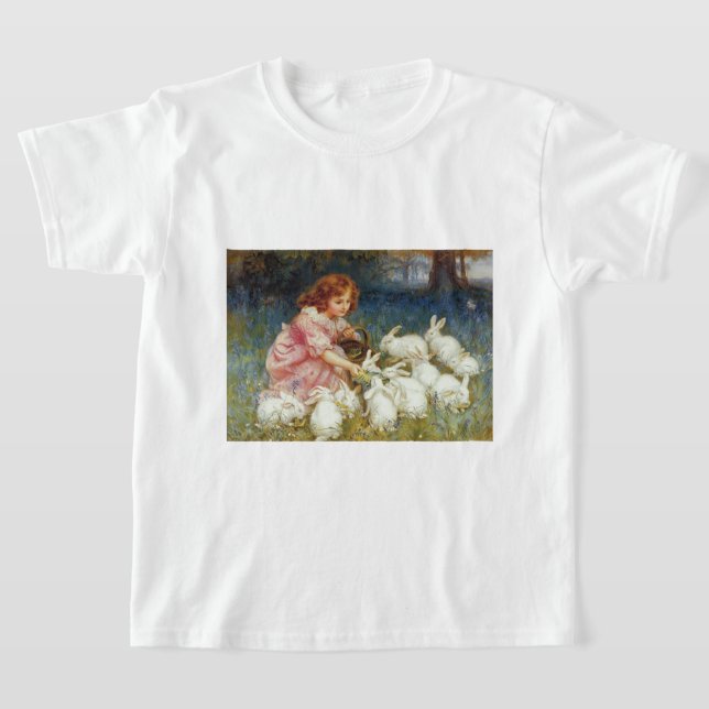 Fütternd Hasen T-Shirt (Ablage )