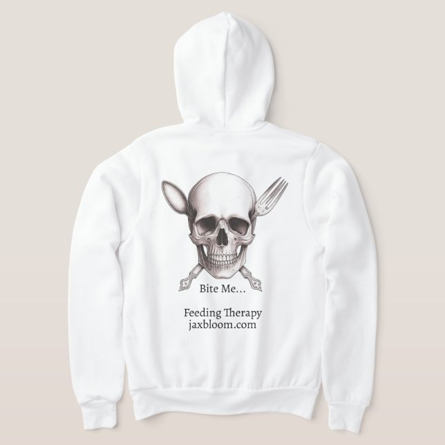 Fütternd Skull-Therapie Hoodie (AblageHinten)