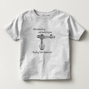 Fütternd Tube Awareness Baby Bodysuit Kleinkind T-shirt