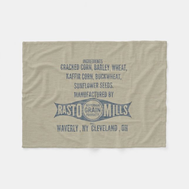 Futtersack / Getreidesack DEcke (Vorderseite (Horizontal))